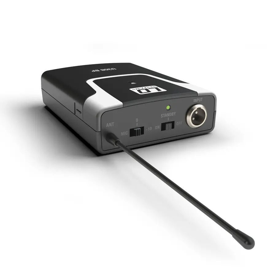 LD Systems U308 BPG Wireless Microphone System with Bodypack and Guitar Cable 
