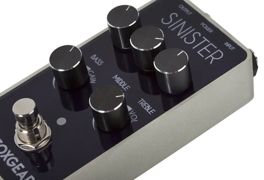 Foxgear Sinister Metal Distortion Pedal 