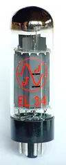 JJ Electronics EL34 Matched Quad