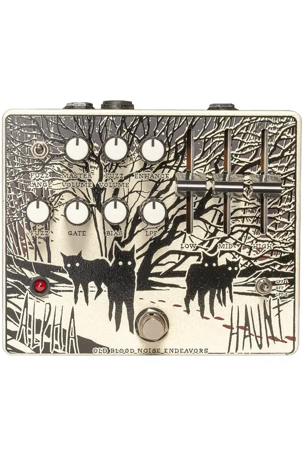 Old Blood Noise Alpha Haunt Highly-tweakable Fuzz Pedal with EQ 