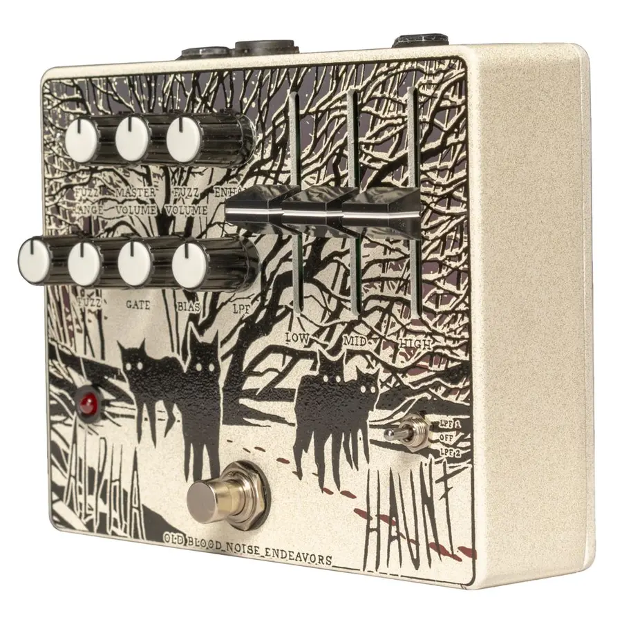 Old Blood Noise Alpha Haunt Highly-tweakable Fuzz Pedal with EQ 