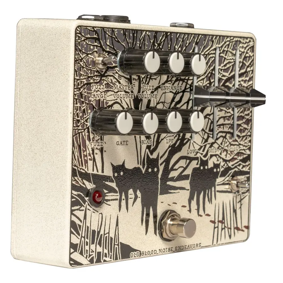 Old Blood Noise Alpha Haunt Highly-tweakable Fuzz Pedal with EQ 