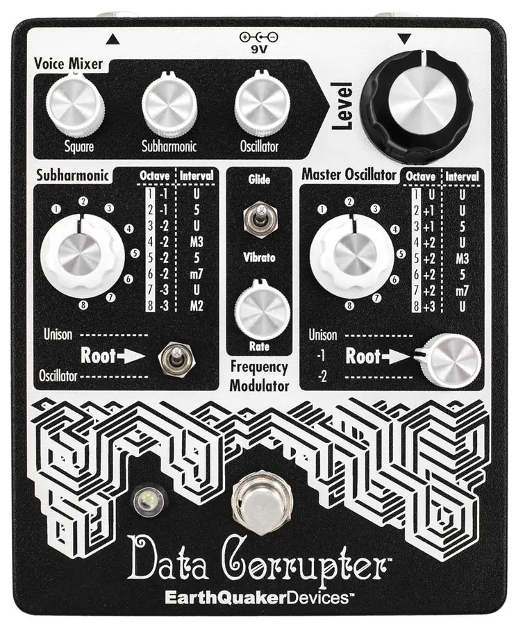 EarthQuaker devices Data Corrupter Modulated Monophonic Harmonizing PLL 
