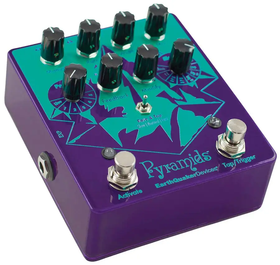 EarthQuaker devices Pyramids Stereo Flanging Device 