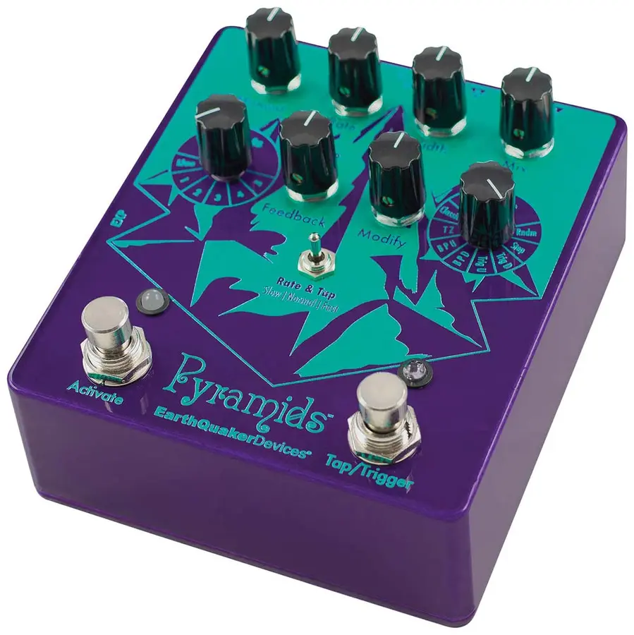 EarthQuaker devices Pyramids Stereo Flanging Device 