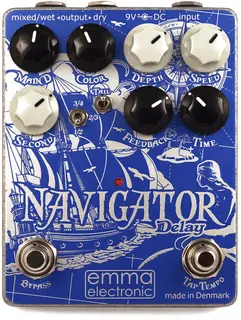 emma electronic Navigator Delay Versatile multi-head Delay with TapTempo