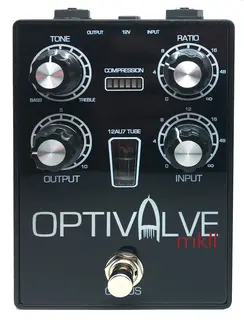 Gurus OPTIVALVE MKII Tube Optical Compressor / Limiter Pedal