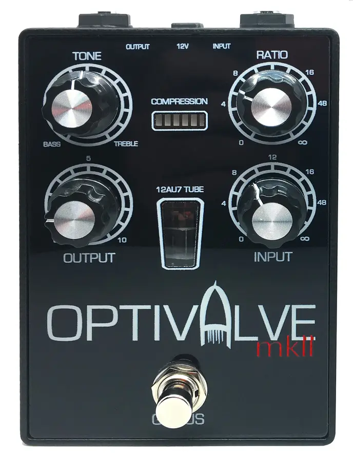 Gurus OPTIVALVE MKII Tube Optical Compressor / Limiter Pedal 
