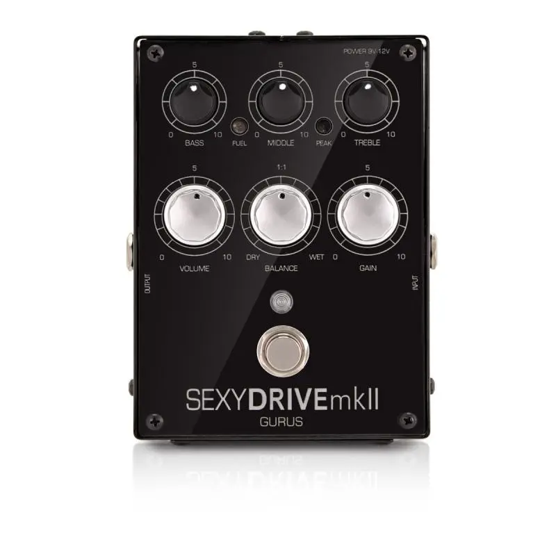 Gurus SEXY DRIVE MkII Preamp Overdrive Pedal 