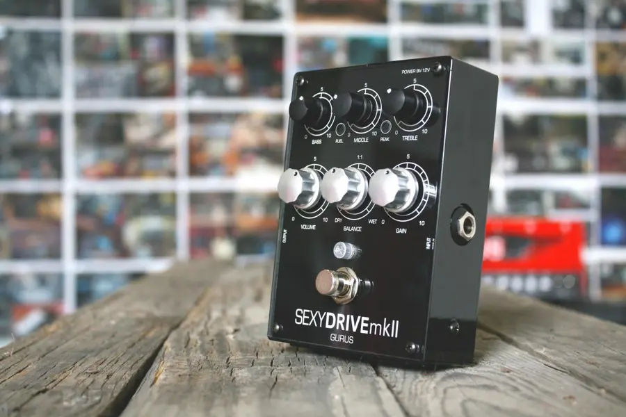 Gurus SEXY DRIVE MkII Preamp Overdrive Pedal 