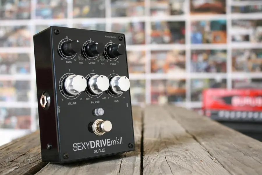 Gurus SEXY DRIVE MkII Preamp Overdrive Pedal 