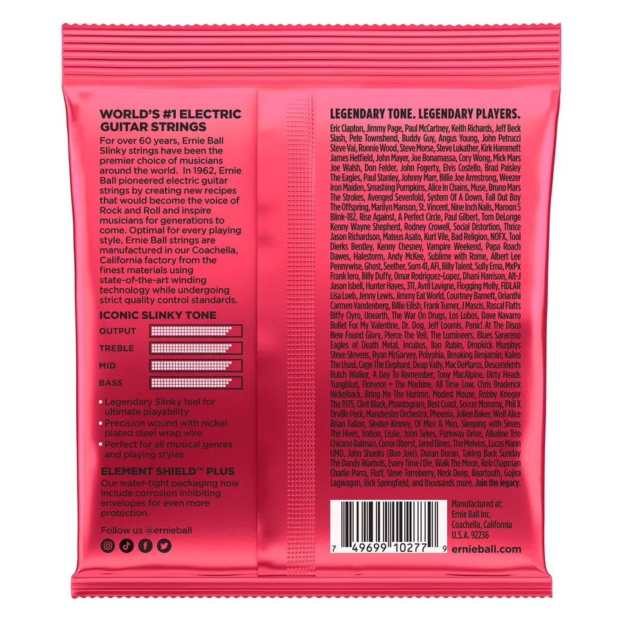 Ernie Ball EB-2226 Burly Slinky 