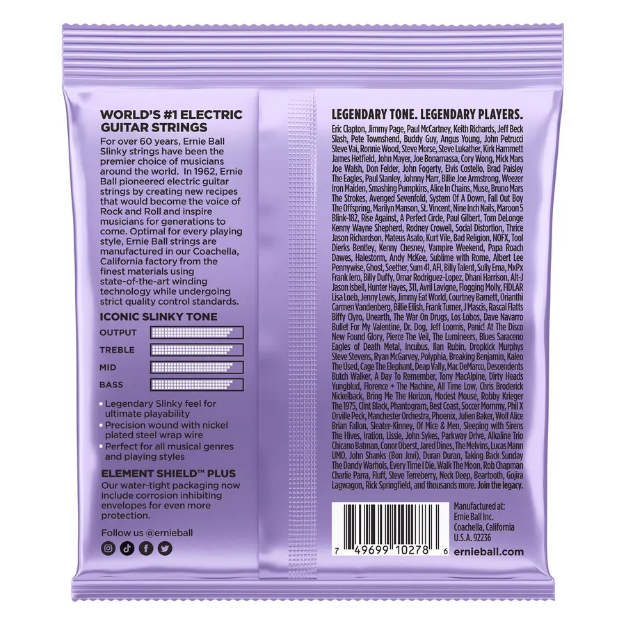 Ernie Ball EB-2227 Ultra Slinky 