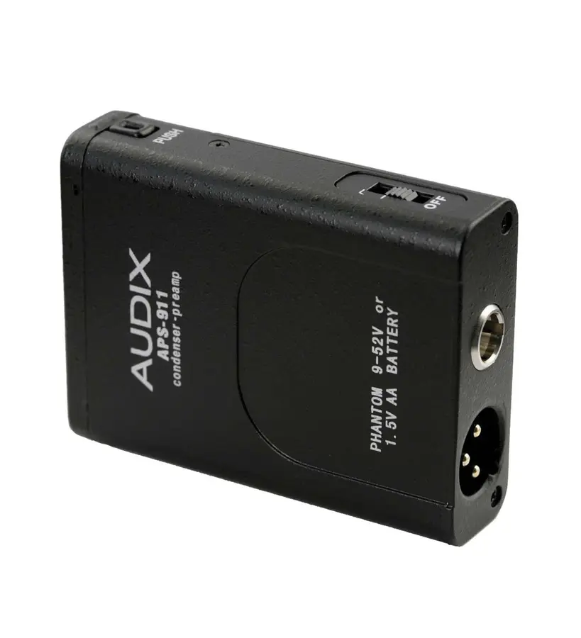 Audix APS911 AA Battery/Phantom Power Adapter 