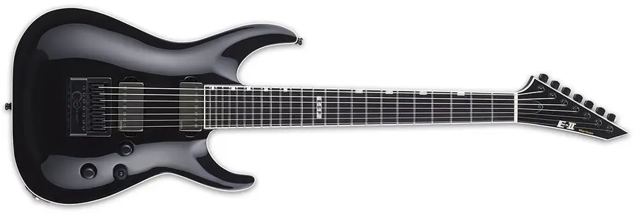 ESP E-II Horizon NT-7 EverTune EMG, Black 