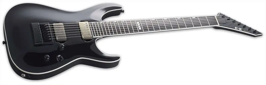 ESP E-II Horizon NT-7 EverTune EMG, Black 
