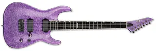 ESP E-II Horizon NT-7B Hipshot Purple Sparkle, Fishman