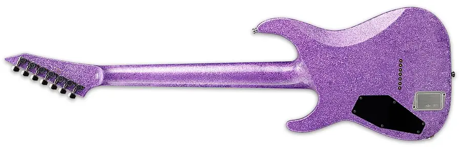 ESP E-II Horizon NT-7B Hipshot Purple Sparkle, Fishman 