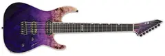 ESP E-II M-II-7 NT Purple Natural Fade Buckeye Burl Maple