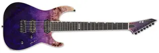 ESP E-II M-II-7 NT Purple Natural Fade Buckeye Burl Maple