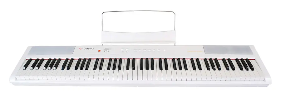 Artesia Performer-WH 88-Key bærbart digitalpiano hvit 