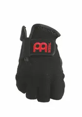 Meinl MDGFL-L Trommehansker, Large Black, u/fingre