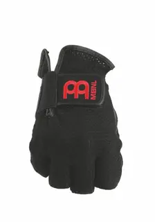 Meinl MDGFL-L Trommehansker, Large Black, u/fingre