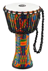 Meinl PADJ2-S-F Travel Rope Djembe 8" Kenyan Quilt