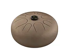 Meinl STD1VB Steel Tongue Drum, A-Minor Brown