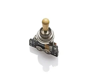 EMG 4920 3 Way Ivory Toggle switch Solderless (B289)
