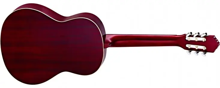 Ortega R121LWR Klassisk gitar 4/4 Left, Gloss Wine Red 
