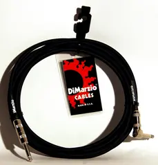 Dimarzio EP1715SRBK Instrumentkabel Braided 4,5 m. 1R/1V Black