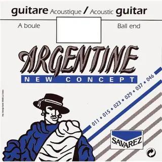 Savarez 1610MF Acoustic Jazz Guitar Set (011-046) Light Ball End Light