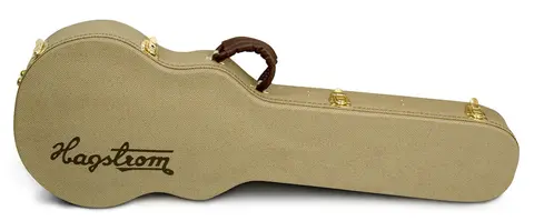 Hagstrom C54 Hardcase for Alvar-modell Vintage beige tolex