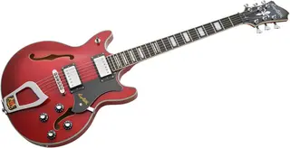 Hagstrom Alvar Wild Cherry Transparent