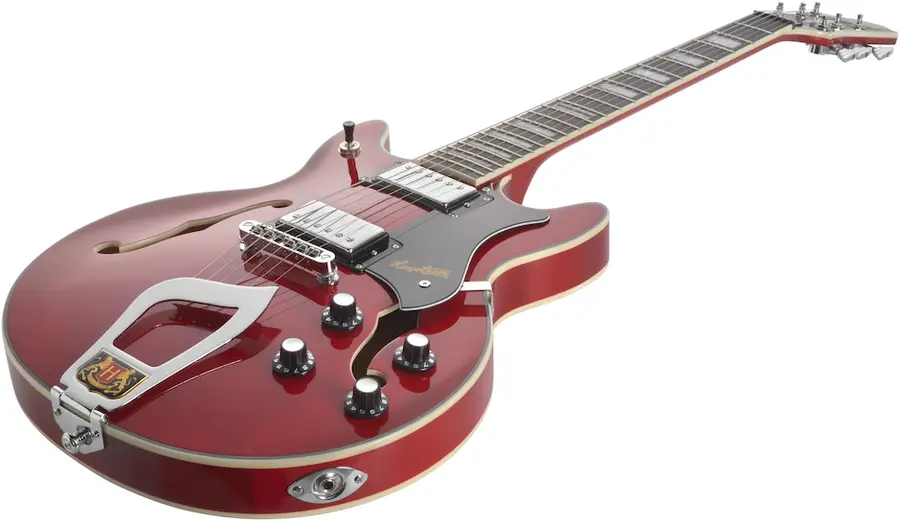 Hagstrom Alvar Wild Cherry Transparent 