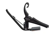 Kyser KG6BCA Capo for akustisk gitar Black Chrome