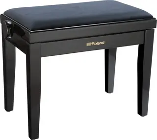 Roland RPB-220PE Piano Bench Polished Ebony, velour seat