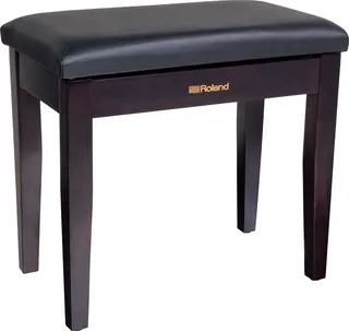 Roland RPB-100RW Piano Bench Rosewood with Storage Compartment