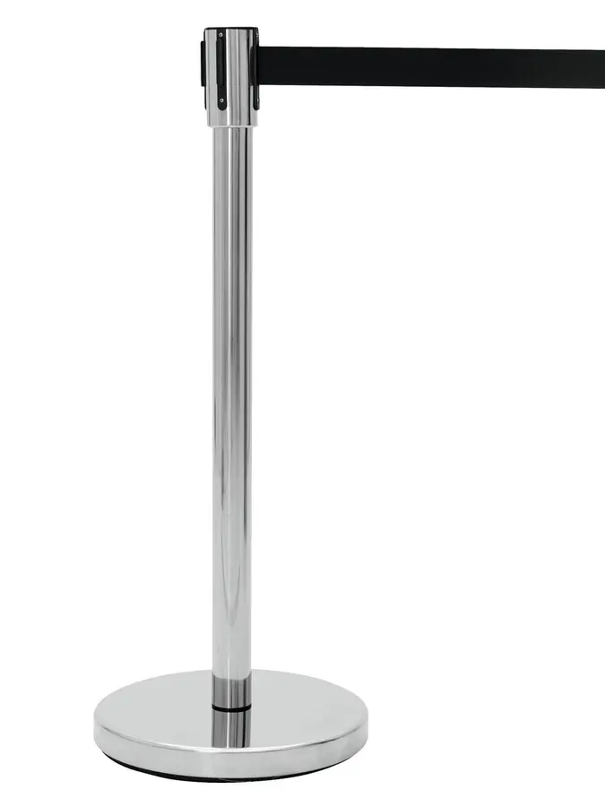 GUIL PST-11N Barrier System with Retractable Belt (black) 
