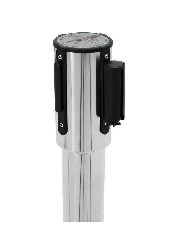 GUIL PST-11N Barrier System with Retractable Belt (black) 