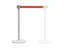 GUIL PST-11 Barrier System with Retractable Belt (red)
