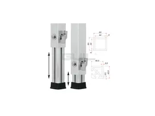GUIL PTA-440/60-100 Telescopic Foot