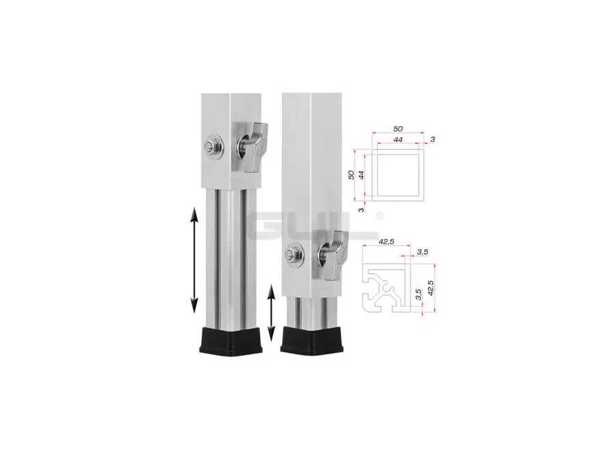 GUIL PTA-440/80-140 Telescopic Foot 