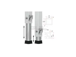 GUIL PTA-440/90-160 Telescopic Foot