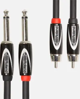Roland RCC-5-2R28 1.5m Interconnect Cable, Dual RCA-1/4" 