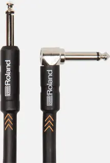 Roland RIC-B15A 4.5m Instrument Cable Angled/Straight 1/4" Jack