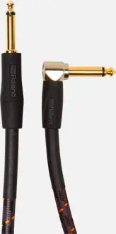 Roland RIC-G10A 3m Instrument Cable Angled/Straight 1/4" Jack 