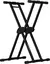 Roland KS-20X Double Brace Keyboard X-Stand