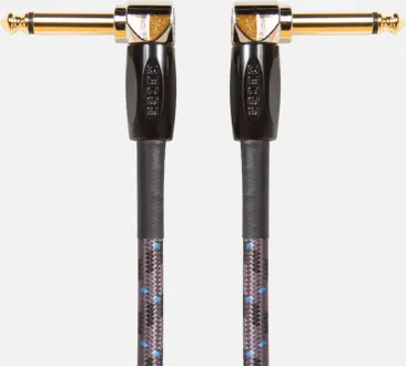 Boss BIC-3AA 1m Instrument Cable Angled/Angled 1/4" JACK 